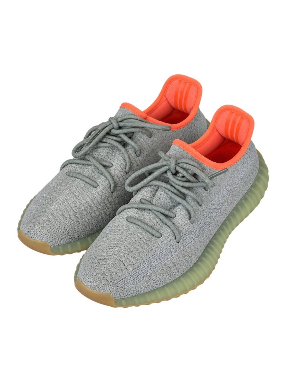 adidas Yeezy Boost 350 V2 Desert Sage FX9035 Primeknit Low Top Sneakers US 10.5